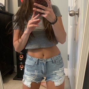 ZCO destroyed jean shorts size 3, 25/26